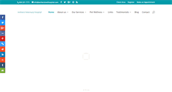 Desktop Screenshot of amherstvethospital.com